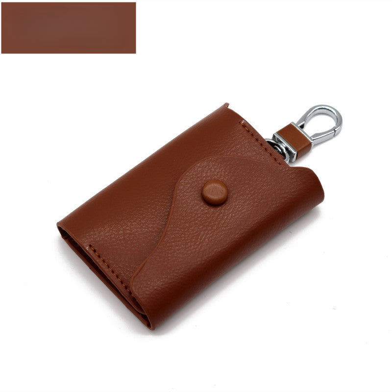 Wholesale Waist Hanging Multifunctional Men's Cowhide Key Bag